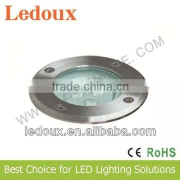 IP67 waterproof ground mounted led spot light 3W