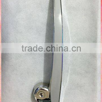 BS16 Refrigerator Plastic Plating Door Handle With Lock photo-2