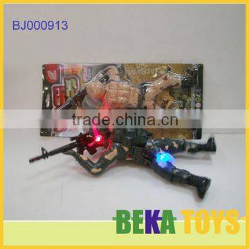 Kids Toys Electric Moving Toys Painted Plastic Corps Action Figure Soldier photo-5