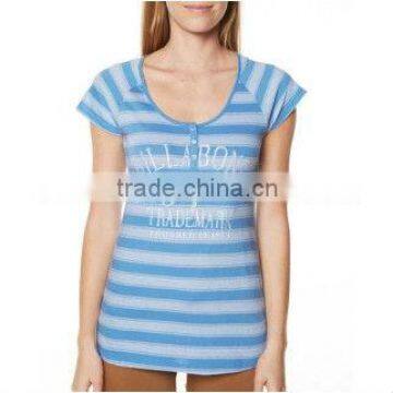 Ladies stripe Tank Tops