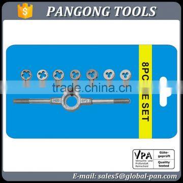 Europe Cutting Tools 8pc Die Set Hand Tool Threading Dies In Blister Card photo-4