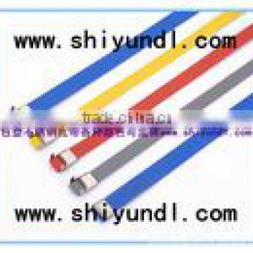 plastic coated stainless steel cable tie