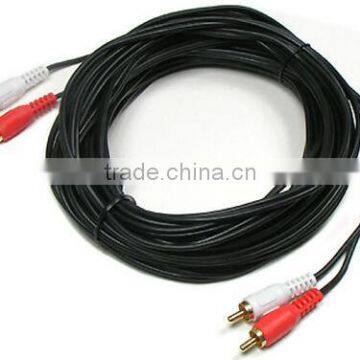 2 RCA to 2 RCA cables