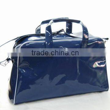 Shiny Pvc Leather Fashion Sport Bag