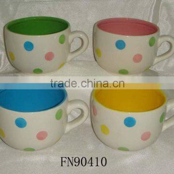 Ceramic Round Dot Mug