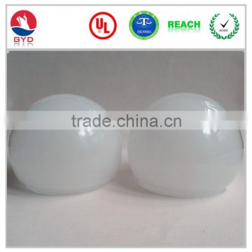 FR V0 led lamp parts, UV resistant F1 grade milky mushroom bulb cover