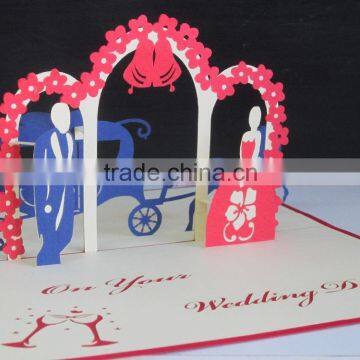 Wedding Day Pop up Card photo-3