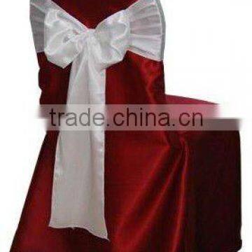 High quality satin banquet chair cover for wedding