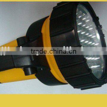 Portable factory selling 37led super rechargeable spotlight