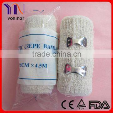 elastic crepe bandage roll CE FDA Certificated Manufacturer