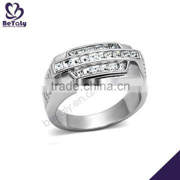 2015 cheap price jewelry 316l stainless steel weeding ring