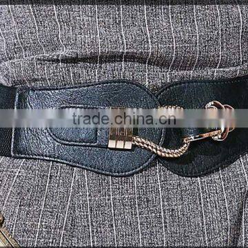 OEM 2015 Winter Lastest Design New High Waist Playsuits With Belt Fashion OL Long Romper Sleeveless Women Jumpsuits photo-4