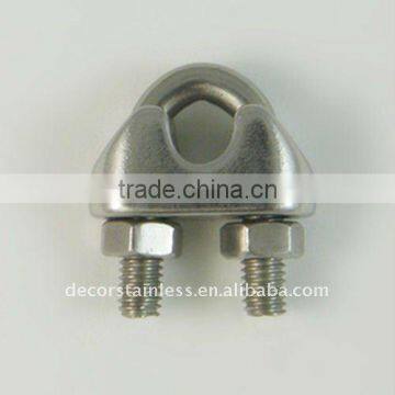 Stainless steel DIN741 wire rope clip