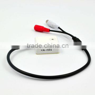 Quadrate High-quality Sound Monitoring Scope 60 Square Meter CCTV Microphone GK-510A photo-4