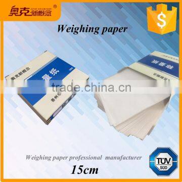 Laboratory 15cm * 15cm Balance Weighing Papers With the Best Price