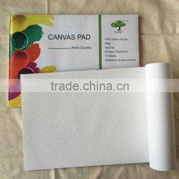 cute A4 size canvas paper pad