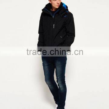 new product wholesale clothing apparel & fashion jackets men Pop Zip Hooded Arctic Windcheater Jacket