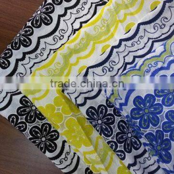 wholesale chemical lace embroidery guipure lace fabric 2015 (YH002#)