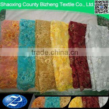 Nigerian lace african french embroidery tulle lace fabric for clothes                        
                                                                                Supplier's Choice