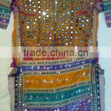 ethnic fresses with mirror work