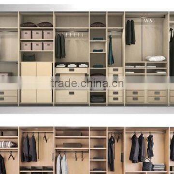 Modern high-quality wood wardrobe