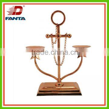 Newest metal oceanic scale candle holder for home decoration