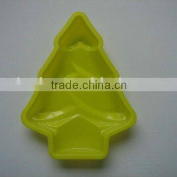 Christmas tree silicone cake mould