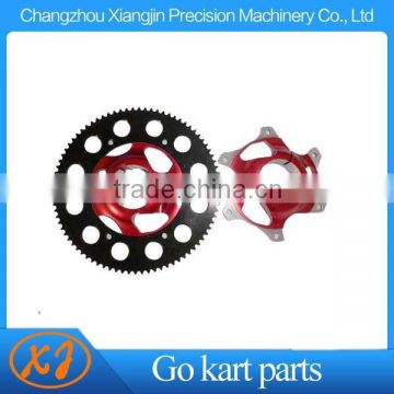 Go Karts parts aluminum sprocket Carriers with anodized