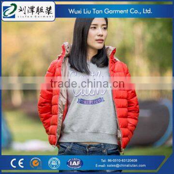 polyester fabric bomber jacket woman