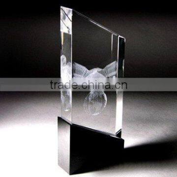 crystal trophy