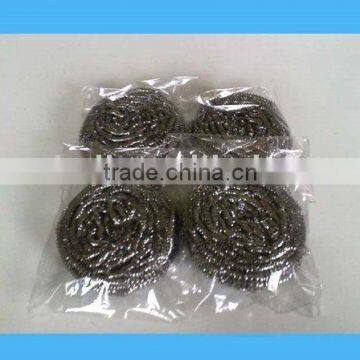 Stainless steel scourer