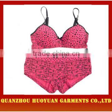 2016 Fashion sexy bra set lingerie for asian women