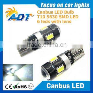 T10 Car Led Lights 5630 W5W 194/168 Led Light Bulb