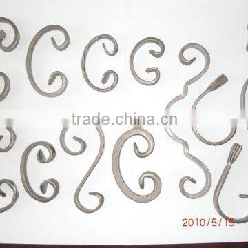 wrought iron scrolls