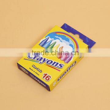 Cartoon color crayon cartons