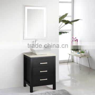 Soft Closing Sliders Marble counter Bathroom Cabinet