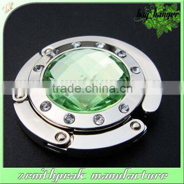 Fashion metal diamond bag hanger/diamond bag holder/diamond bag hook