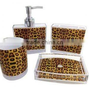 2013 4 PCS ACRYLIC BATHROOM SET