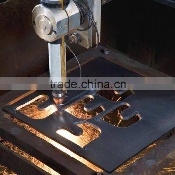 CNC plasma cutting systems automate the cutting of intricate shapes materials