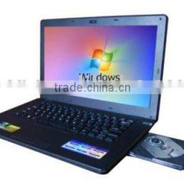 2011 14.1inch.DVD-ROM.newest.high quality model laptop.umpc.notebook.wifi,built in 3G call functions.bluetooth