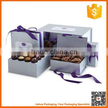 customized new design empty chocolate gift box