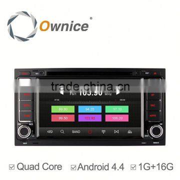 Ownice Android 4.4 quad core GPS navigation for VW Touareg Multivan T5 With mirrow link