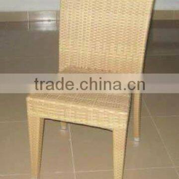 GH-9050 PE rattan chair without chair arms