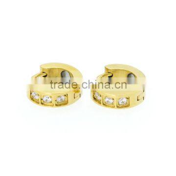 Hot selling with stainless earrings in gold jewelry wholesale lot earrings