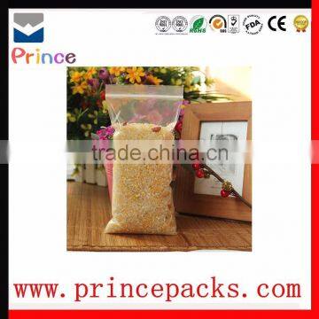 Poly Polyethylene Transparent Grip Zipper Bag Reclosable Press Seal Zipper Bag