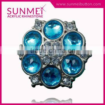 Factory Price Non Flat Back Large Rhinestone Buttons for Shoes photo-2