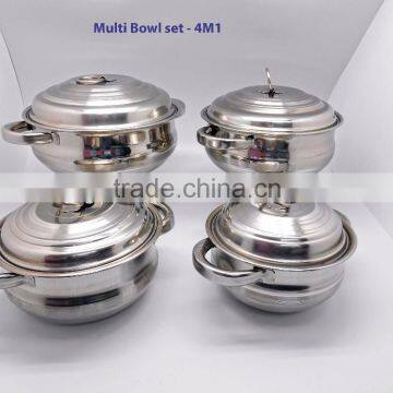 Multi Bowl set - cooking and serving