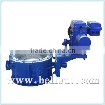 3 inch cast steel three eccentric centre hard seal butterfly valve