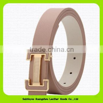 15191 100% Warranty Custom Design Leather Women Belt Luxury