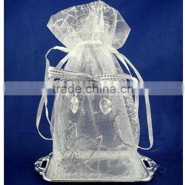 Fectory Directly Square Bottom Organza Bag for Cutomer Shopping photo-2